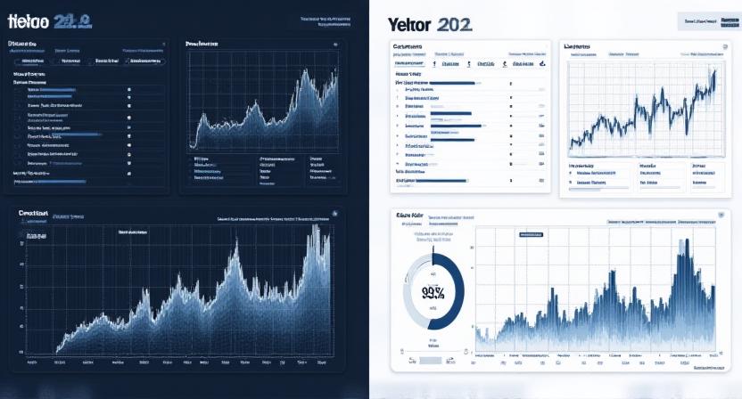 Comparison of a cluttered vs clean dashboard interface